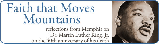 Reflections on Martin Luther King, Jr.
