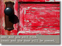 Seek and you will find